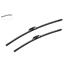 BOSCH A117S Aerotwin Flat Wiper Blade Front Set (650 / 550mm   Bayonet Arm Connection) for Renault GRAND SCENIC, 2004 2009