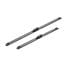 BOSCH A188S Aerotwin Flat Wiper Blade Front Set (600 / 450mm   Top Lock Arm Connection) for Kia CEE'D Estate, 2007 2012