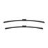 BOSCH A216S Aerotwin Flat Wiper Blade Front Set (650 / 600mm   Pinch Tab Arm Connection) for Audi Q7, 2006 2015