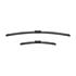 BOSCH A300S Aerotwin Flat Wiper Blade Front Set (600 / 340mm   Top Lock Arm Connection) for Renault ZOE, 2012 Onwards