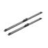 BOSCH A308S Aerotwin Flat Wiper Blade Front Set (530 / 475mm   Top Lock Arm Connection) for Seat IBIZA Mk IV, 2002 2009