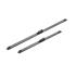BOSCH A310S Aerotwin Flat Wiper Blade Front Set (650 / 475mm   Top Lock Arm Connection) for Renault TRAFIC III Bus, 2014 Onwards