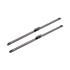 BOSCH A348S Aerotwin Flat Wiper Blade Front Set (700 / 700mm   Side Pin Arm Connection) for Citroen C6, 2005 2012
