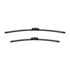 BOSCH A402S Aerotwin Flat Wiper Blade Front Set (700 / 575mm   Hook Type Arm Connection) for Honda CIVIC VIII Hatchback, 2005 2012