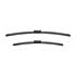 BOSCH AM980S Aerotwin Flat Wiper Blade Front Set with Spoiler (600 / 475mm   Fits Multiple Wiper Arms) for BMW X1, 2009 2015