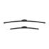 BOSCH AR652S Aerotwin Flat Wiper Blade Front Set (650 / 450mm   Hook Type Arm Connection with Integrated Sprayers) for Renault AVANTIME, 2001 2003