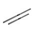 BOSCH A587S Aerotwin Flat Wiper Blade Front Set (680 / 515mm   Slim Top Arm Connection) for Audi A8, 2010 2017