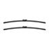 BOSCH A136S Aerotwin Flat Wiper Blade Front Set (630 / 630mm   Pinch Tab Arm Connection) for Iveco DAILY TOURYS Bus, 2014 Onwards