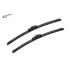 BOSCH AR142S Aerotwin Flat Wiper Blade Front Set (450 / 475mm   Hook Type Arm Connection) for Mazda MX 5 IV, 2015 Onwards