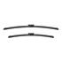 BOSCH A113S Aerotwin Flat Wiper Blade Front Set (600 / 500mm   Top Lock Arm Connection) for Landrover RANGE ROVER IV, 2012 Onwards