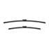 BOSCH A323S Aerotwin Flat Wiper Blade Front Set (650 / 500mm   Top Lock Arm Connection) for BMW X3 Van, 2017 Onwards