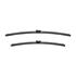 BOSCH A495S Aerotwin Flat Wiper Blade Front Set (600 / 500mm   Specific Top Lock Connection) for BMW X2, 2017 Onwards