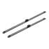 BOSCH A833S Aerotwin Flat Wiper Blade Front Set (650 / 550mm   Mercedes Specific Type Connection) for GLE Coupe 2019 Onwards