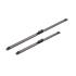 BOSCH A871SS Aerotwin Flat Wiper Blade Front Set (650 / 475mm   Top Lock Arm Connection)