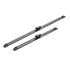 BOSCH A995S Aerotwin Flat Wiper Blade Front Set (700 / 300mm   Specific Type Arm Connection) for Dacia Sandero III 2021 Onwards