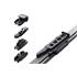 Bosch AM40H AeroTwin Flat Rear Wiper Blade (400mm) for Volkswagen CADDY IV Box 2015 Onwards