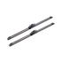 BOSCH AR530S Aerotwin Flat Wiper Blade Front Set (530 / 530mm   Hook Type Arm Connection) for Volvo C70 I Convertible, 1998 2005