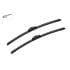 BOSCH AR530S Aerotwin Flat Wiper Blade Front Set (530 / 530mm   Hook Type Arm Connection) for Peugeot 206 Hatchback, 1998 2012