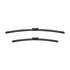 BOSCH A930S Aerotwin Flat Wiper Blade Front Set (600 / 475mm   Pinch Tab Arm Connection) for Mercedes GLA CLASS, 2013 2020