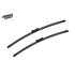 BOSCH A955S Aerotwin Flat Wiper Blade Front Set (600 / 575mm   Pinch Tab Arm Connection) for BMW 5 Series, 2003 2010
