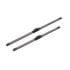 BOSCH A957S Aerotwin Flat Wiper Blade Front Set (650 / 550mm   Pin Style Arm Connection) for Renault GRAND SCENIC, 2004 2009