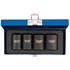 Draper Expert 34032 Locking Wheel Nut Set, 1/2" Sq. Dr. (4 Piece)