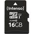 Intenso 16GB 45MB/s 4K HD UHS 1 Micro SD Card   incl. SD adapter