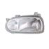 Left Headlamp (Twin Reflector,  Original Equipment) for Volkswagen GOLF Mk III Convertible 1992 1997