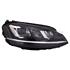 Right Headlamp (Bi Xenon, Takes D3S / H7 Bulbs, With Bending Light, With LED Daytime Running Light, Supplied Without Bulbs or Ballast, Supplied With Motor, Original Equipment) for Volkswagen GOLF VII 2013 2016