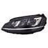 Left Headlamp (Bi Xenon, Takes D3S / H7 Bulbs, With Bending Light, With LED Daytime Running Light, Supplied Without Bulbs or Ballast, Supplied With Motor, Original Equipment) for Volkswagen GOLF VII 2013 2016