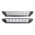 Volkswagen Golf MK7 Van 2013 2017 Front Bumper Grille, Centre, With Chrome Trim, Not For Vehicles With Automatic Emergency Braking, TUV Approved
