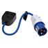 Draper 35154 Defender 230V Fly Lead Converter 16A   13A