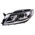 Left Headlamp (Bi Xenon, Takes D3S / H7 Bulbs, With Curve Light, With LED Daytime Running Light, Original Equipment) for Volkswagen Passat CC 2012 2017