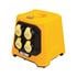 Draper 35251 Defender Uplight V3 Multi Socket Base, 4 x 16A (Base Only)