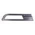 Volkswagen Passat Estate 2015 2019 RH (Drivers Side) Front Bumper Grille, Matte Black, With Hole For Fog Lamp, With Chrome Trim