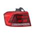 Left Rear Lamp (Outer, On Quarter Panel, LED, Without Animation, Estate Models Only, Original Equipment) for Volkswagen PASSAT Estate 2019 to 2023