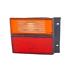 Left Rear Lamp (Inner, On Boot Lid, Amber Indicator, Original Equipment) for Volkswagen VENTO 1992 1995