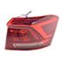 Right Rear Lamp (Outer, On Quarter Panel, LED, Tinted Dark Red Type, Original Equipment) for Volkswagen T ROC 2017 on