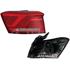 Left Rear Lamp (Outer, On Quarter Panel, LED, Bright Red Type) for Volkswagen T ROC 2017 on