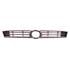 Volkswagen Polo 2014 2016 Front Bumper Grille, Matte Dark Grey, With Chrome Moulding, TuV Approved