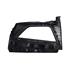Volkswagen Polo 2017 2021 RH (Drivers Side) Front Bumper Grille, Matt Black, With Hole For Fog Lamp