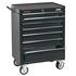 Draper 35743 26 inch Roller Cabinet 7 Drawer   Black