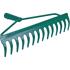 RAKE, STEEL 36CM 14 TEETH, W.OUT HANDLE