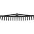 PLASTIC RAKE 18 TEETH