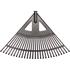 SPRING RAKE, PLASTIC, 20 TEETH