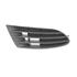 Volkswagen Golf Plus 2005 2009 LH (Passenger Side) Front Bumper Grille, Matte Black, Without Fog Lamp Hole