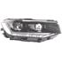 Right Headlamp (Full LED, Supplied Without Control Module, Original Equipment) for Volkswagen T CROSS 2019 to 2023