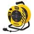 Draper 35831 Defender 230V 4 Way Light Industrial Cable Extension Reel, 20m