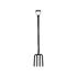 DIGGING FORK, STEEL HANDLE