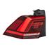 Left Rear Lamp (Outer, On Quarter Panel, LED, Dark Red, Original Equipment) for Volkswagen TIGUAN 2016 on